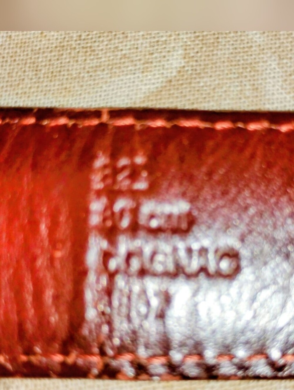 VINTAGE COACH ALLIGATOR BELT - Picture 2 of 7